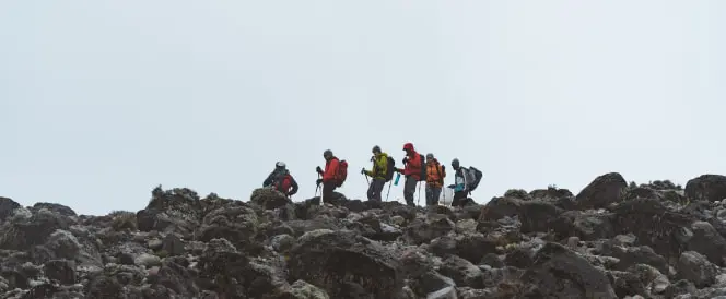 Trasa Rongai – dzień 4 – Trekking z Kikilewa Camp do Mawenzi Tarn Camp