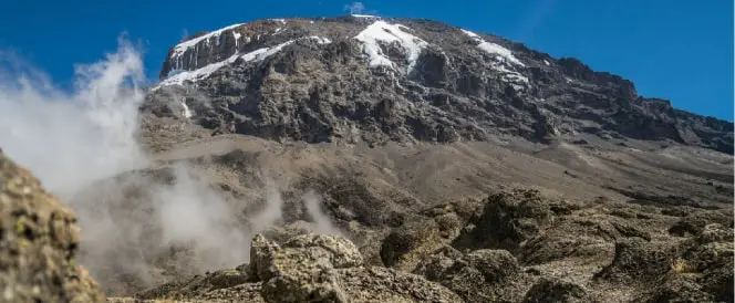 Trasa Marangu – dzień 4 – Trekking z Horombo Hut do Kibo Hut